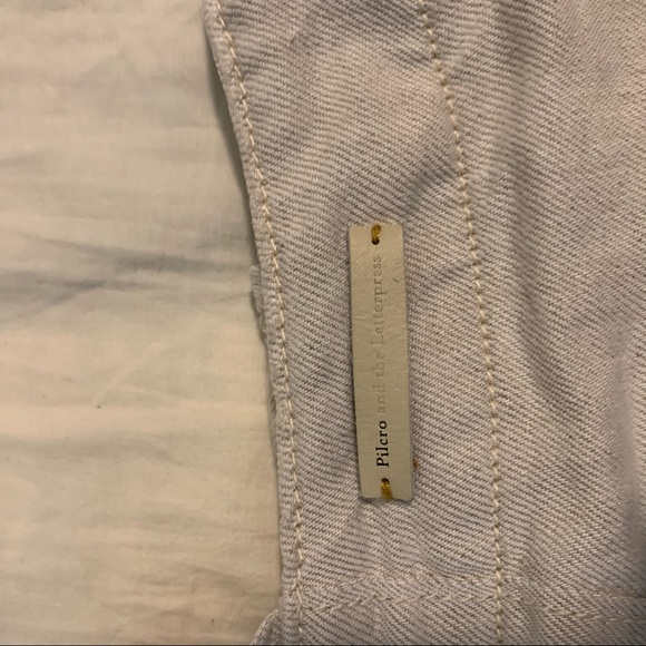 Anthropologie White Overalls - Picture 4 of 4